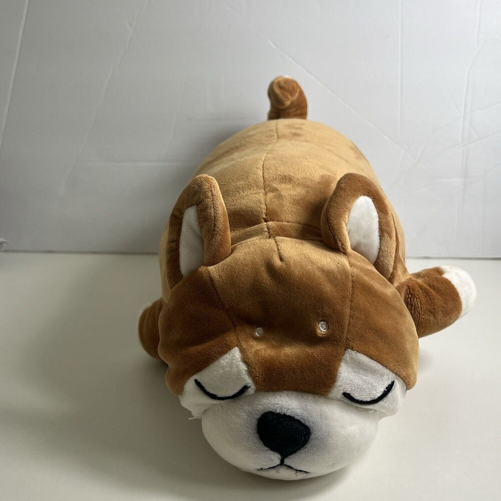 Shiba Inu Dog Super Soft Plush Brown